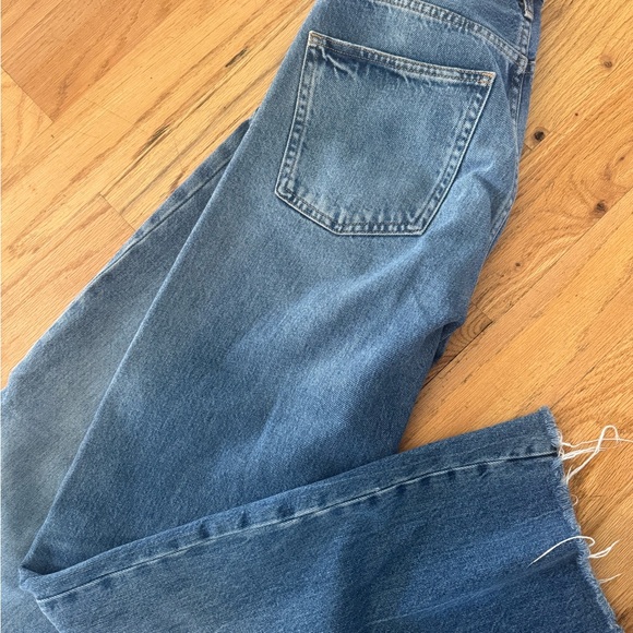 Zara Blue Flare & Wide Leg Jeans - Picture 5 of 5